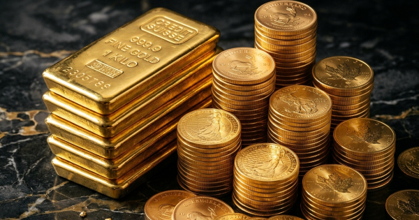 OURO RETOMA NEGOCIAÇÕES ACIMA DE 4.400 DÓLARES COM ALÍVIO NOS PREÇOS DO PETRÓLEO