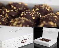 Chocolates com cristais Swarovski