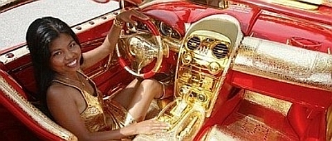 Mercedes SLR Red Gold 