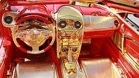 Mercedes SLR Red Gold 
