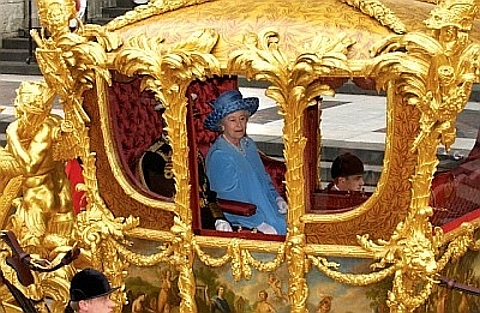 Carruagem em ouro