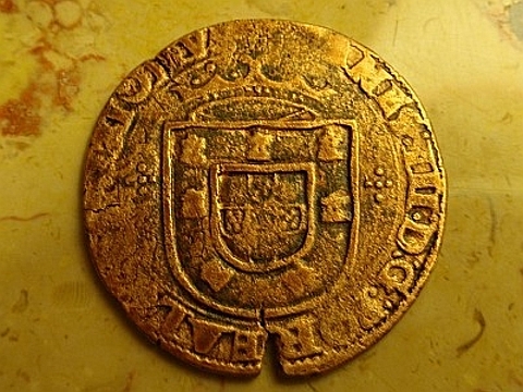 moeda antiga portuguesa