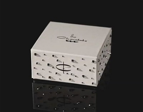 Chocolates com cristais Swarovski