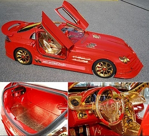 Mercedes SLR Red Gold 